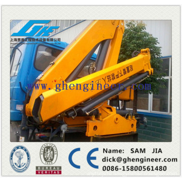 Truck Mounted folded Crane,Truck Crane mobile crane knuckle boom crane